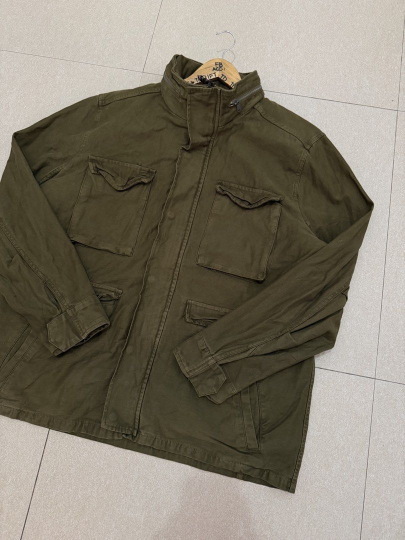 LUCKY BRAND M-65 FIELD JACKET (Category: Coats, Jackets and Outerwear) located in Manila. Submitted by triptothrift7 (Listing ID 1466915321, Image 2). Description: pm me for fast transaction! LUCKY BRAND M-65 FIELD JACKET size XL on tag width 26 x 30 length no issue excellent condition color rate 9/10 mode of payment gcash or bank transfer location Biñan laguna.