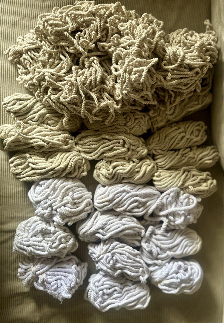 Macrame yarns and accessories (Category: Handmade Craft) located in Mandaluyong City. Submitted by prelovedkathalogue (Listing ID 1466793470, Image 2). Description: Take all for 1k..what you see is what you get. .