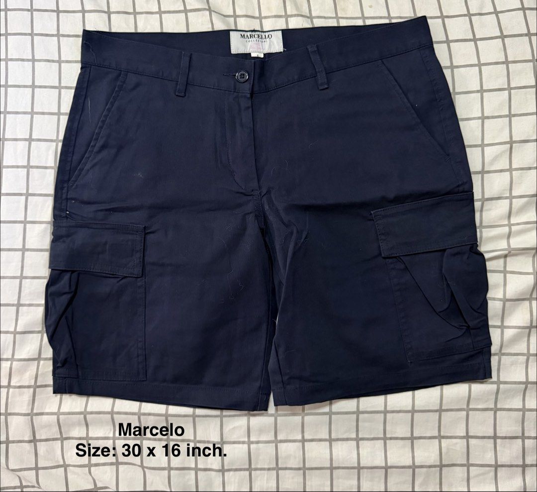 Marcello Collection cargo shorts (Category: Shorts) located in Quezon City. Submitted by pinkyswearshop (Listing ID 1466814713, Image 1). Description: .