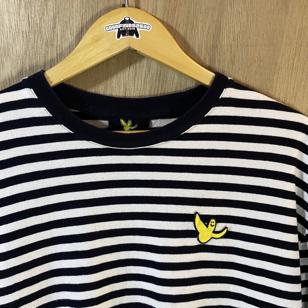 Mark Gonzales “Shmoo” Stripes Shirt (Category: Tshirts & Polo Shirts ) located in Baguio. Submitted by goodfinds2600v2 (Listing ID 1466887008, Image 2). Description: Size on tag: XL fits L Dimensions: L-29.5 W/Bust-24 Description: unisex Condition: Excellent Issue/s: — .