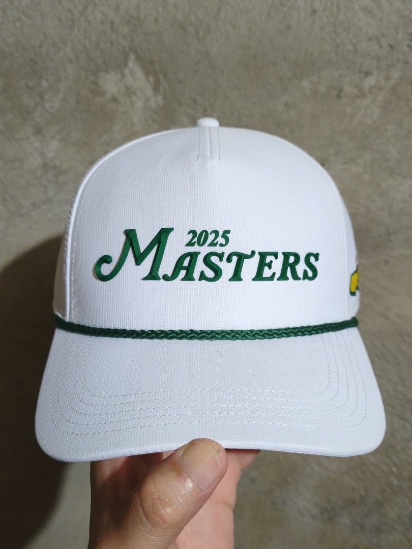 MASTERS TOURNAMENT GOLF HAT (Category: Golf) located in Muntinlupa City. Submitted by themakhatter (Listing ID 1466969615, Image 1). Description: 950 +SF BRAND NEW MASTERS TOURNAMENT 2025 OFFICIAL MERCHANDISE GOLF HAT BY AMERICAN NEEDLE ONE SIZE FITS ALL SNAPBACK ADJUSTMENT DRI-FIT/LIGHTWEIGHT MATERIAL ON HAND ITEM READY TO SHIP.
