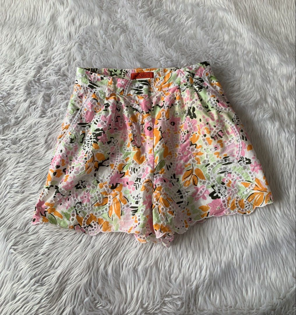 MAX & Co Cutwork Embroidery Short (Category: Shorts) located in Cebu City. Submitted by _labelscebu (Listing ID 1466784113, Image 1). Description: .