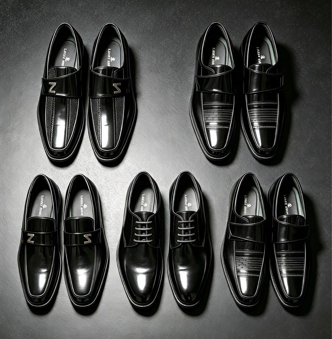 Mens Black Shoes (Category: Dress Shoes) located in Pasay City. Submitted by tailtalespetstore (Listing ID 1466795664, Image 1). Description: .