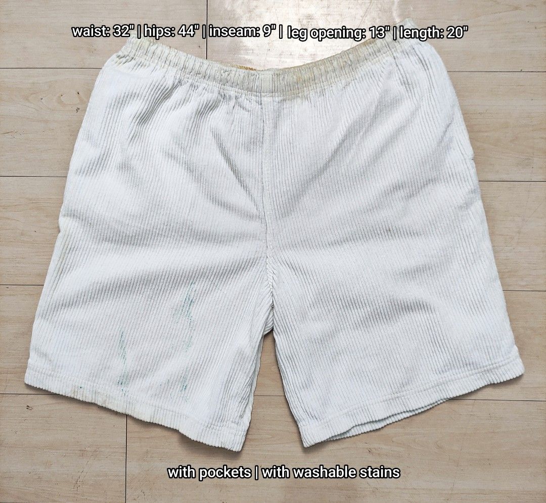 Mens White Short Shorts (Category: Shorts) located in Caloocan City. Submitted by happystar.e0dc1b (Listing ID 1466809395, Image 1). Description: ⚠️PLEASE CLICK THE IMAGE TO SEE THE SIZE⚠️ FB PAGE: IPPEUNI AGASSI Location: Caloocan City ❌ No haggling ❌ No when worn ❌ No "more pics" ❌ No flaws, unless stated ❌ Request for specific measurements of neck, arm, shoulder etc will not be entertained.