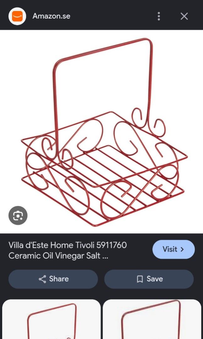 metal holder for salt ,pepper (Category: Food Organization & Storage) located in Manila. Submitted by aliyahhh06 (Listing ID 1466875968, Image 1). Description: .