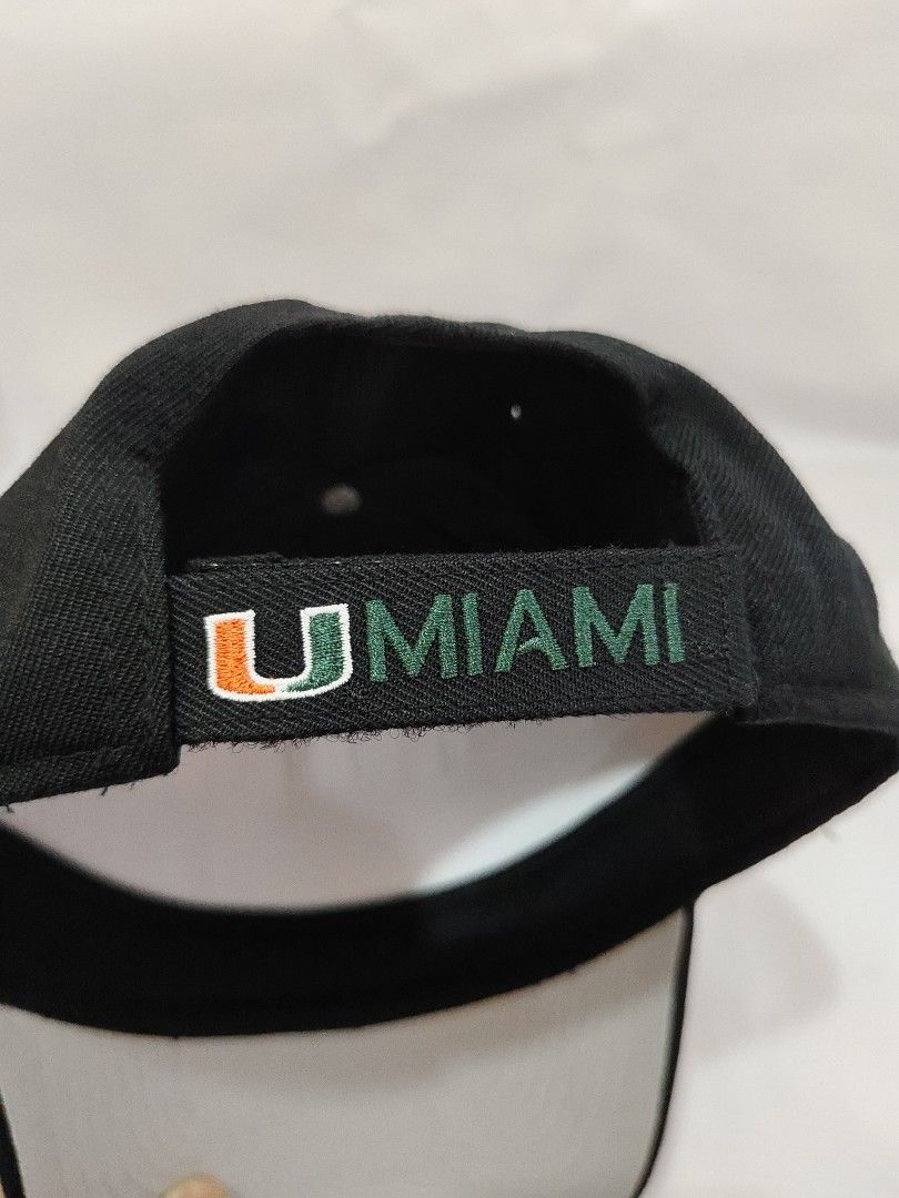 Miami Hurricanes Hat (Category: Hats & Beanies) located in Batangas. Submitted by pogipabili (Listing ID 1466777961, Image 3). Description: velcro Strap.