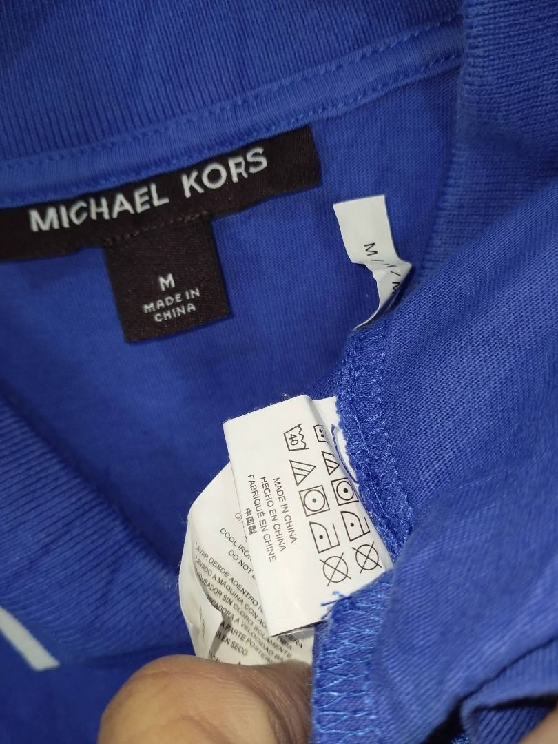 MICHAEL KORS POLO SHIRT (Category: Tshirts & Polo Shirts ) located in Baguio. Submitted by fashionfinds1999 (Listing ID 1466829126, Image 2). Description: 27 X 21 MEDIUM EXCELLENT CONDITION.