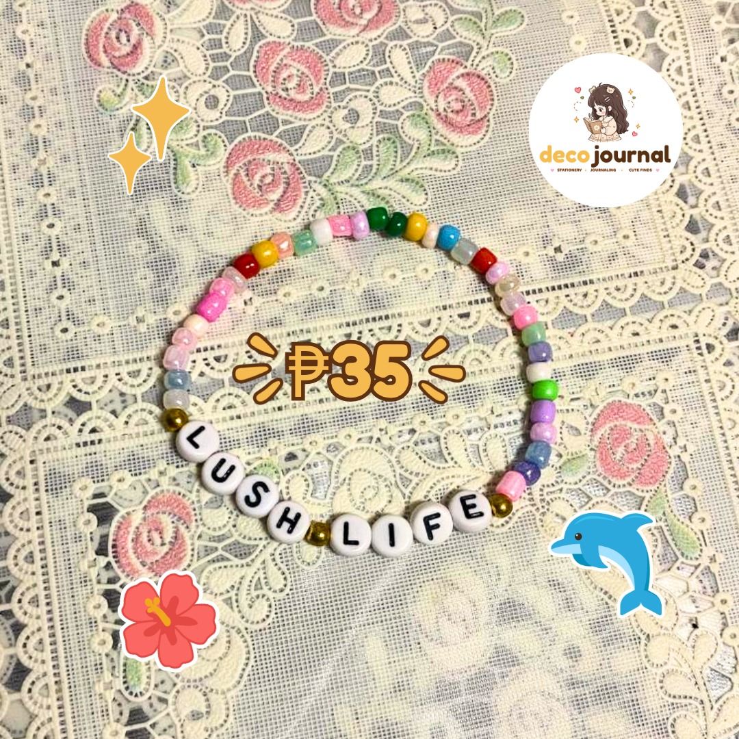 Midnight Sun Tour-Inspired Handmade Bracelets 🌞💛 (Category: Bracelets) located in Marilao. Submitted by decojournalph (Listing ID 1466785541, Image 2). Description: Add a little sunshine to your concert outfit with these handmade, tour-inspired bracelets! ✨ Perfect for fans who love cute accessories, concert outfit styling, or collecting handmade fan-inspired items. 💛 Price: ₱35 each 🎀 Handmade with care 🌞 Tour-inspired colors and vibes 💖 P