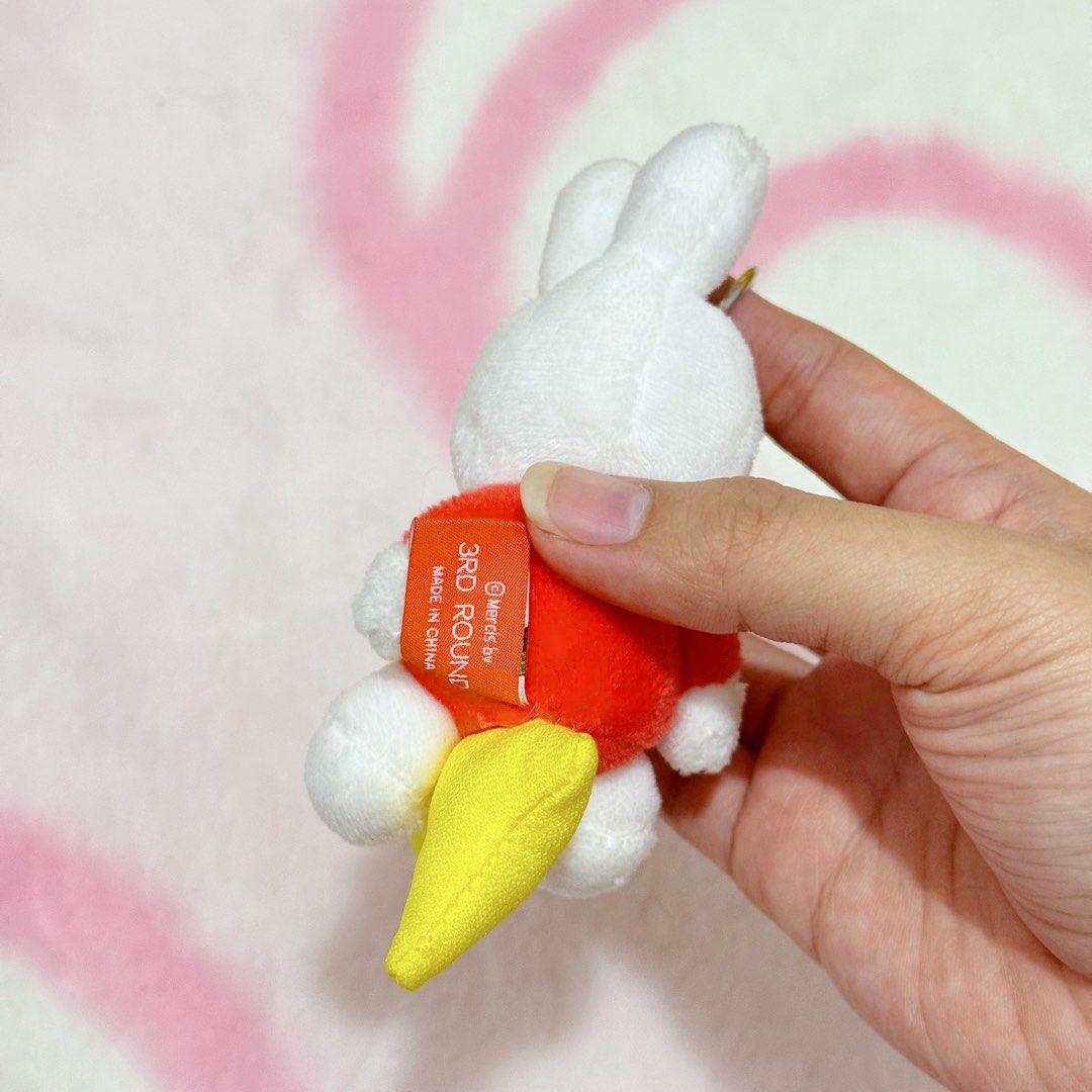 Miffy Shooting Star Keychain Plush (Category: Plushies & Soft Toys) located in Manila. Submitted by ashyyel_ (Listing ID 1466840704, Image 3). Description: need wash ears part.