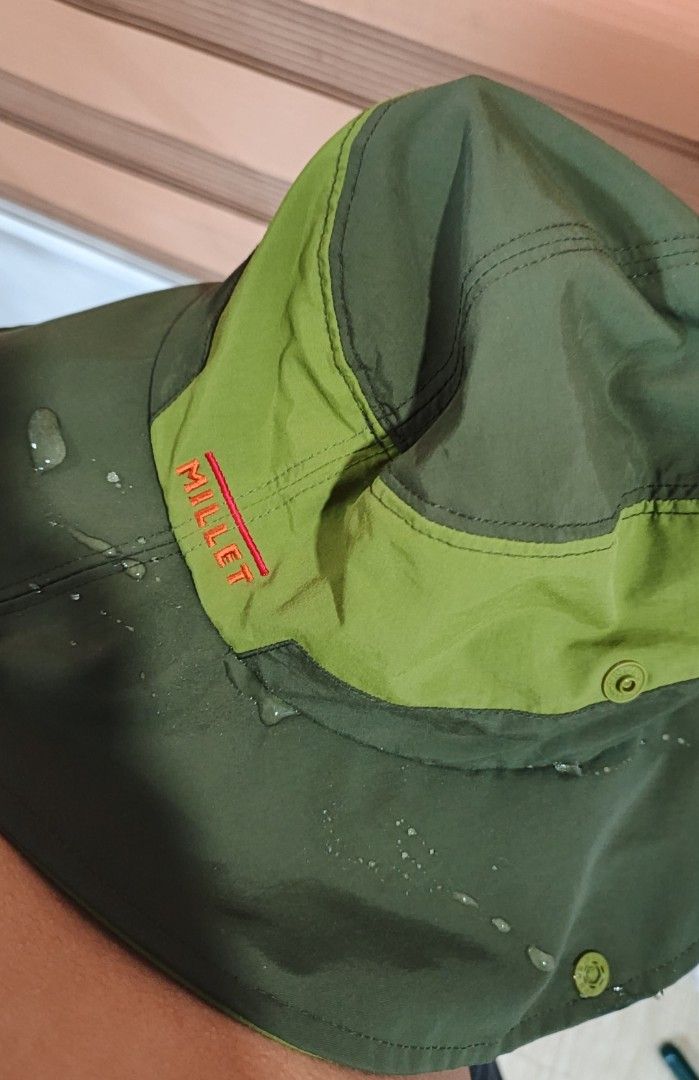 Millet Bush Hat (Packable) (Category: Caps & Hats) located in Cabuyao City. Submitted by dthrifts (Listing ID 1466838857, Image 2). Description: OSFM Authentic Waterproof Brand New Condition.