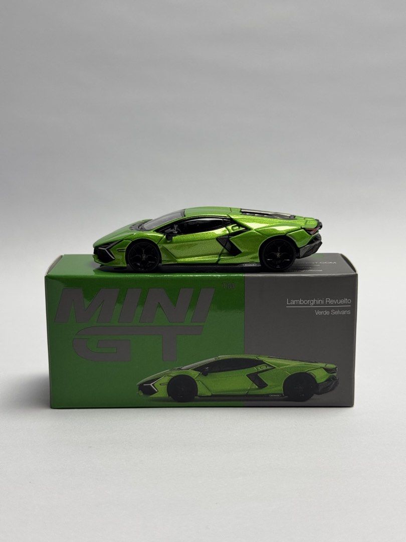 Mini GT Lamborghini Revuelto (Category: Vehicle & Diecast Models) located in Quezon City. Submitted by aaronefz (Listing ID 1466796219, Image 1). Description: Unsealed, Mint Payment: GCash Location: Fairview, QC Delivery: Lalamove, LBC, or J&T.