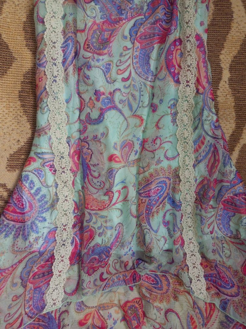 minirdees fairycore maxi dress (Category: Dresses) located in San Pedro. Submitted by vishavriksha (Listing ID 1466821772, Image 3). Description: ‎༝ size xs to small ‎༝ bust: 30"-34" ‎༝ length: 38" (front) / 50" (back) ‎༝ brand: minirdees (auth jp brand / deadstock piece from shibuya 109, tokyo).