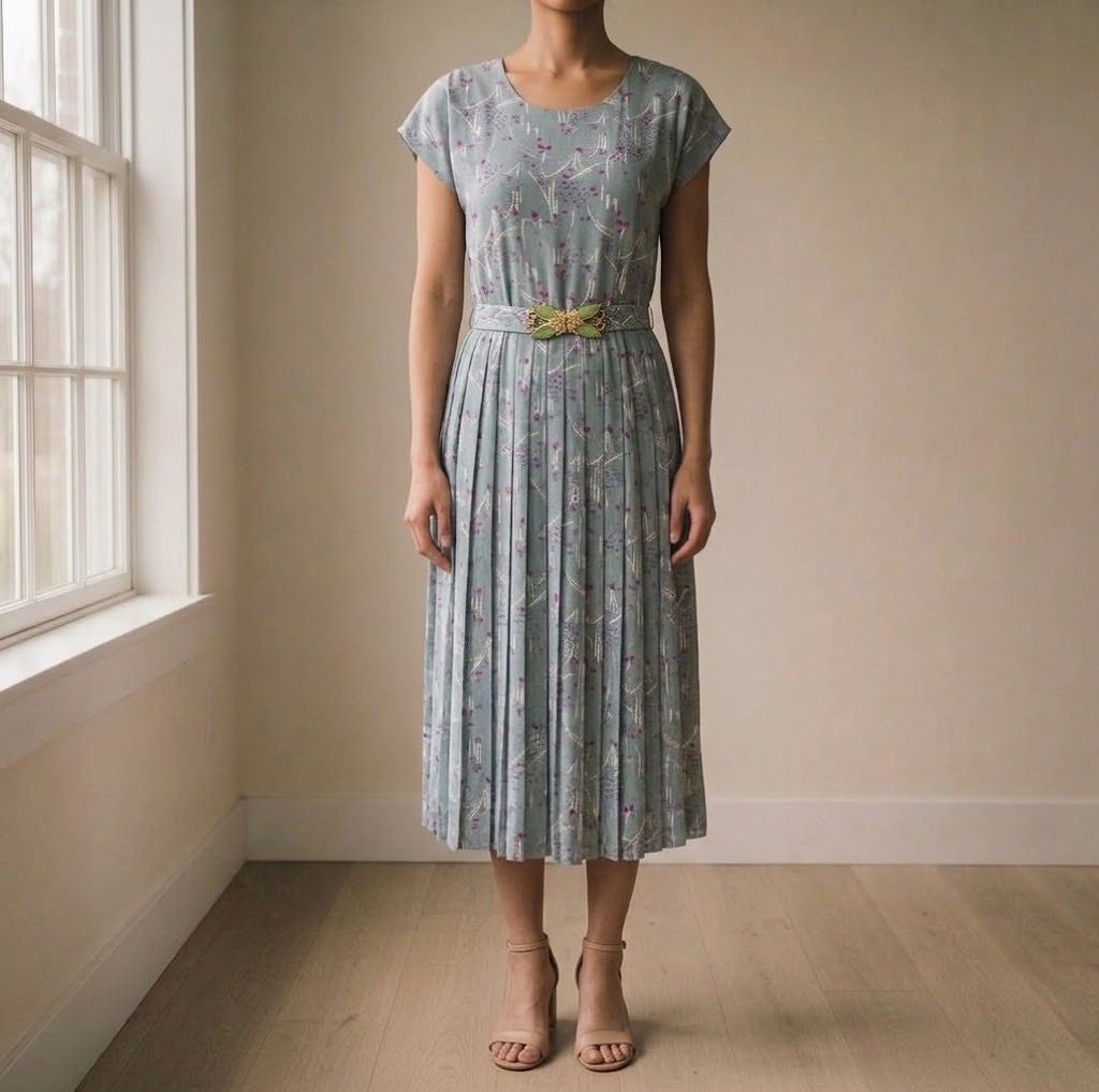 MINT GREEN DRESS (Category: Dresses) located in Marikina City. Submitted by minimalistmanila (Listing ID 1465706850, Image 1). Description: New mint green dress with pleated style and matching belt. Fits small to semi medium. Order now! .