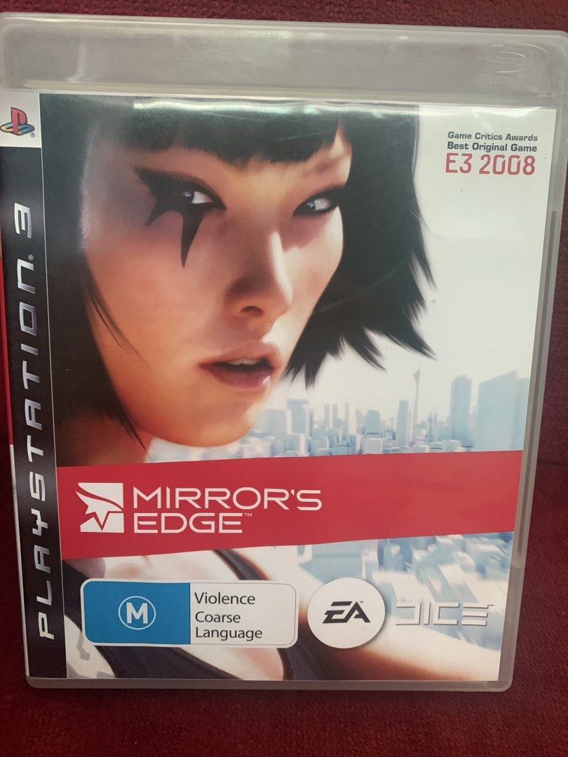 Mirror's Edge PlayStation 3 PS3 Game EA DICE (Category: PlayStation) located in Makati City. Submitted by emenem.m (Listing ID 1466806811, Image 1). Description: - Game: Mirror's Edge for PlayStation 3 (PS3) - Developer: EA DICE - Genre: Action-adventure starring the iconic protagonist Faith - Rating: M for Mature (Violence and Coarse Language) - Condition/Inclusions: Comes with original case and cover art - Perfect for: PS3 collectors and action