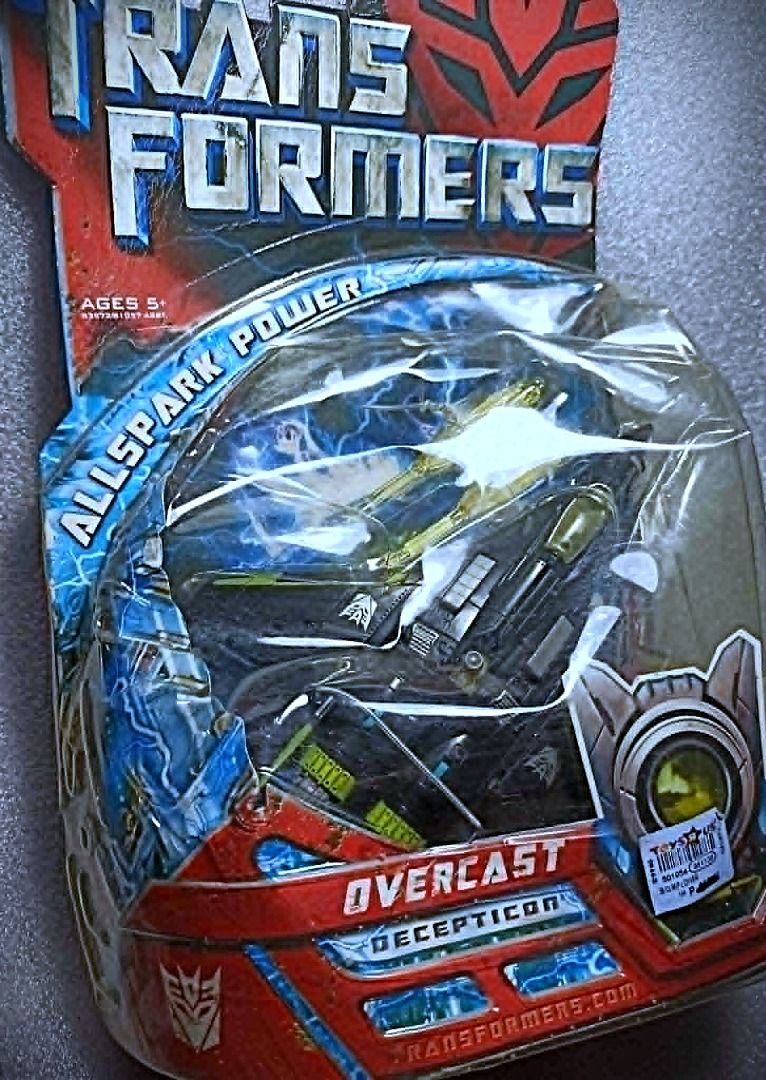 MISB OVERCAST Deluxe Class Hasbro Decepticon Transformers (Category: Kids Toys) located in Pasay City. Submitted by Chariselyn (Listing ID 1466811886, Image 1). Description: MISB OVERCAST (1,300+sf) Deluxe Class Hasbro Decepticon Transformers Series: All Spark Power, 2008 Scale: 6 inches Stock: 1 Condition: 6/10 Issues: 0 Accessories: complete Mode of Payment: GCash or through your rider Shipping options: Payment first before delivery, via LBC or