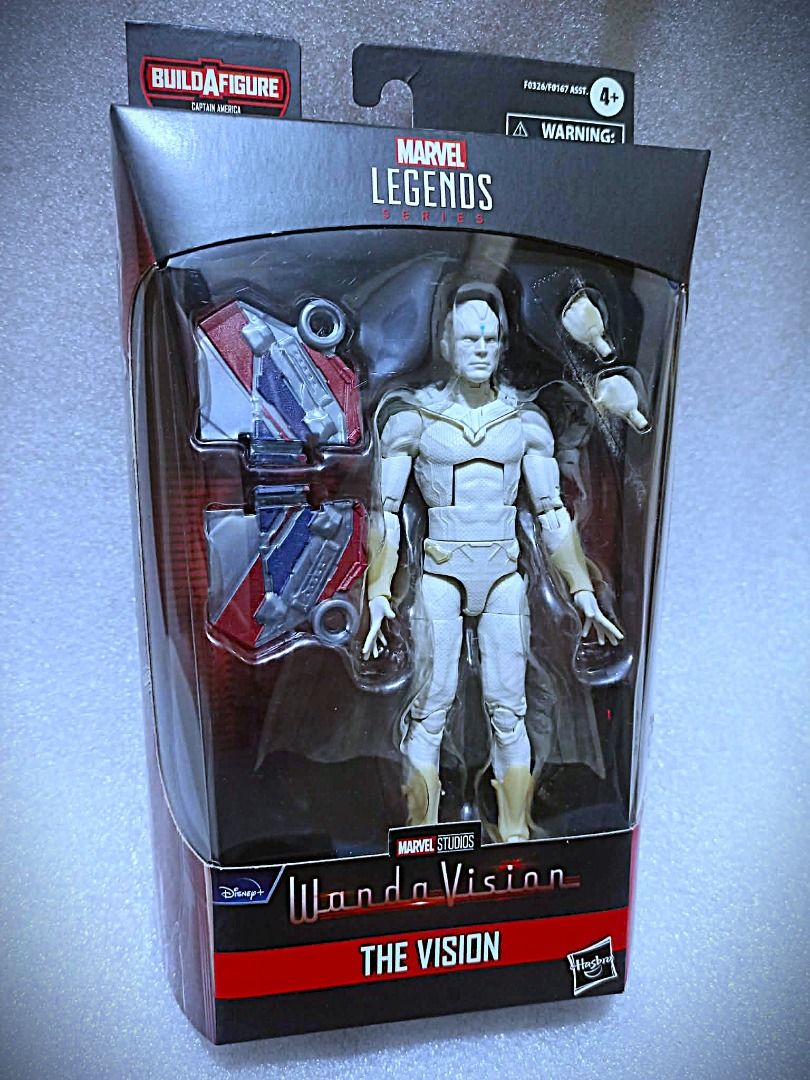 MISB WandaVision VISION Legends Class Hasbro Avengers Marvel (Category: Kids Toys) located in Pasay City. Submitted by Chariselyn (Listing ID 1466891742, Image 1). Description: MISB WandaVision VISION (3,000+sf) Legends Class Hasbro Avengers Marvel Series: Marvel Legends WandaVision Build-A-Piece Disney+ Wave 1, 2021 Scale: 6 inches Stock: 1 Box Condition: 10/10 Issues: 0 Accessories: complete (BAF not included) Mode of Payment: GCash or through 