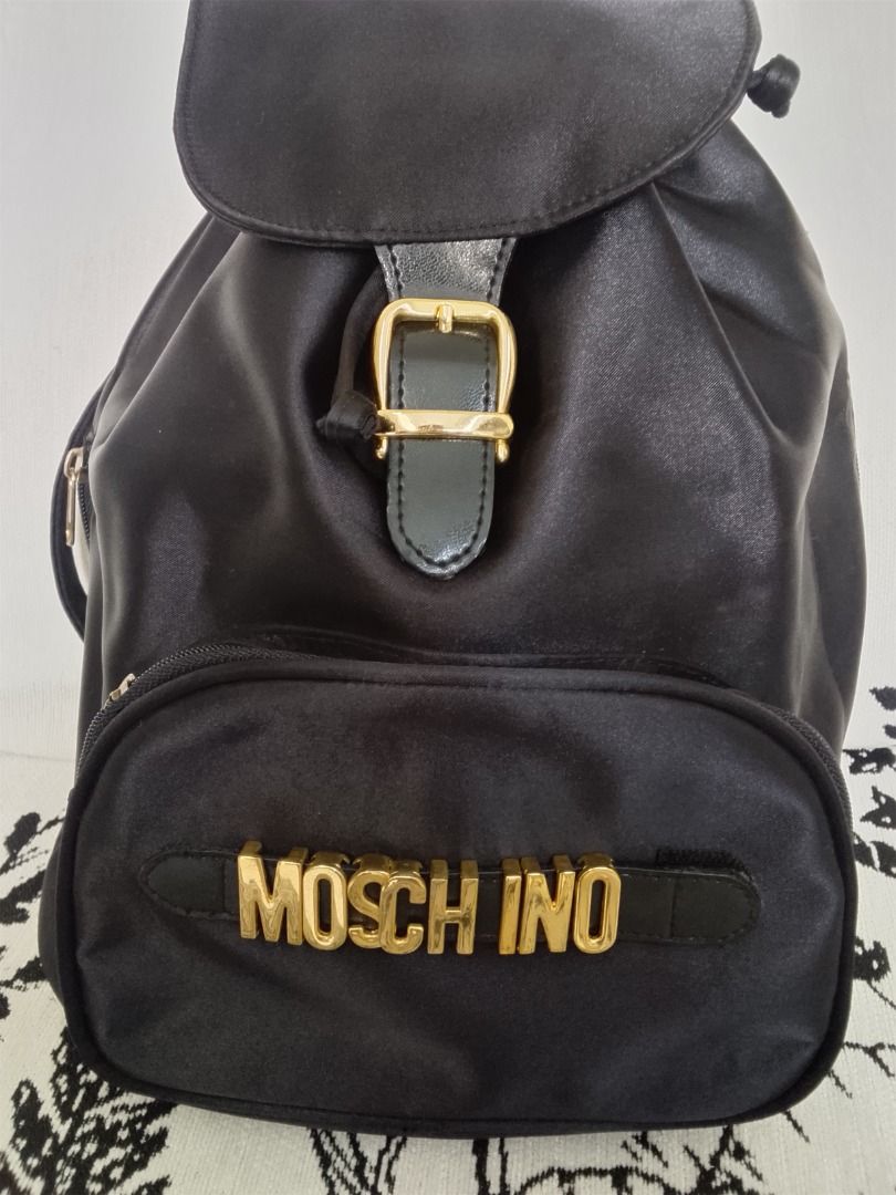 Moschino bagpack (Category: Luxury Bags & Wallets) located in Quezon City. Submitted by kema2191 (Listing ID 1466856972, Image 3). Description: .