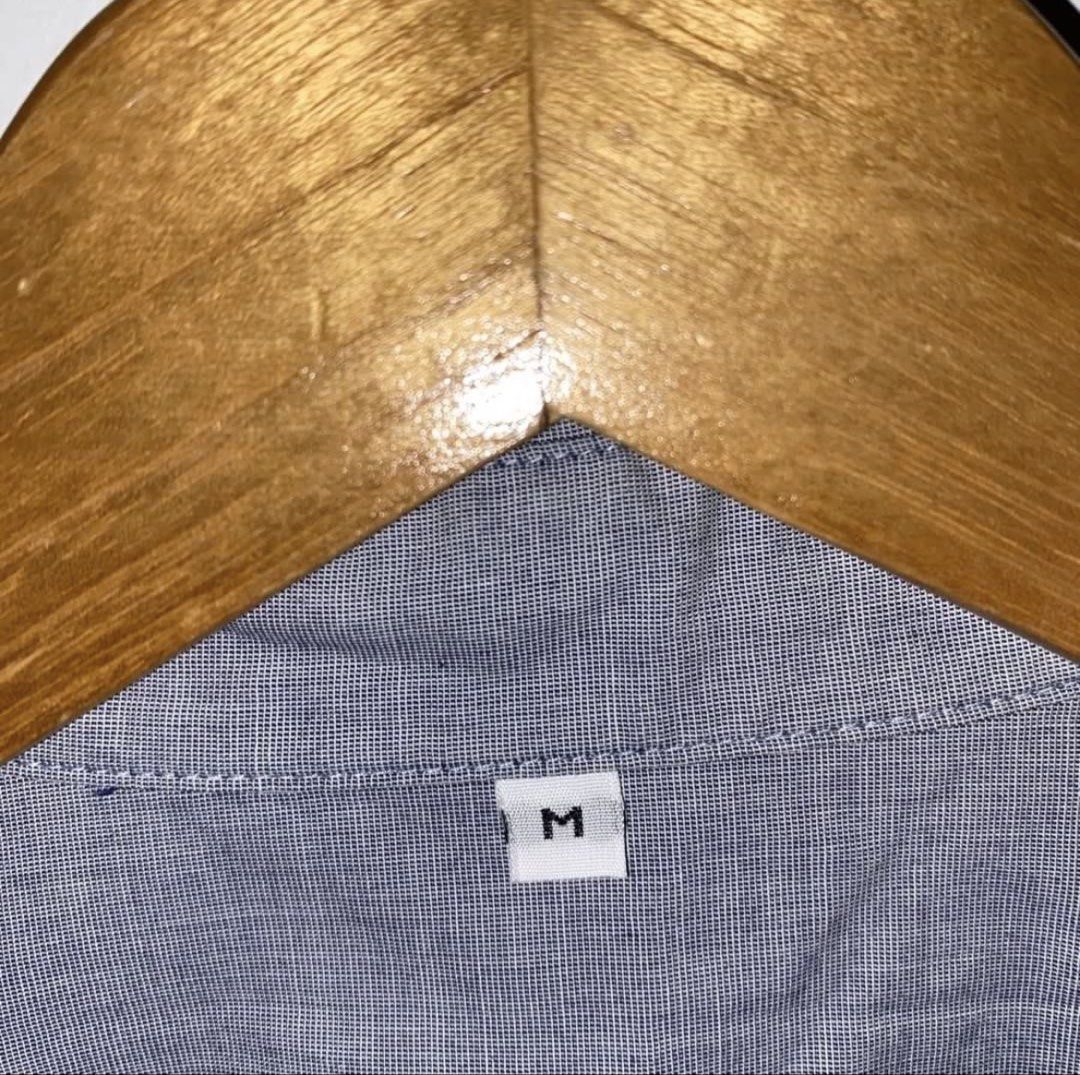 Muji 100% cotton long sleeves (Category: Longsleeves) located in Makati City. Submitted by declutterx (Listing ID 1466889849, Image 3). Description: Best fit S-M 💚 RFS: decluttering.