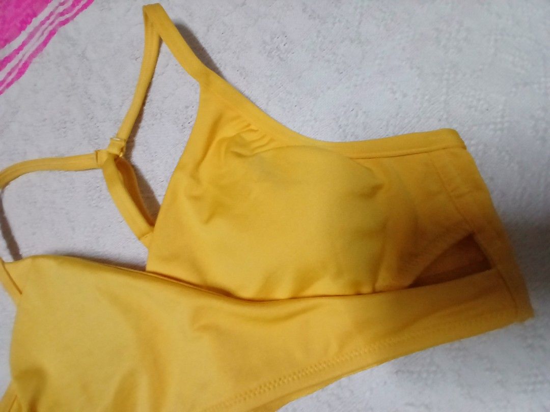 Mustard (Category: Bikinis & Swimsuits) located in Quezon City. Submitted by charchartindahan (Listing ID 1466877745, Image 3). Description: 🔴thrift, kindly check the photo & need wash before use 🔴Gcash payment, by pick up & Jrs Express 🔴loc.near U.P Diliman Q.C.