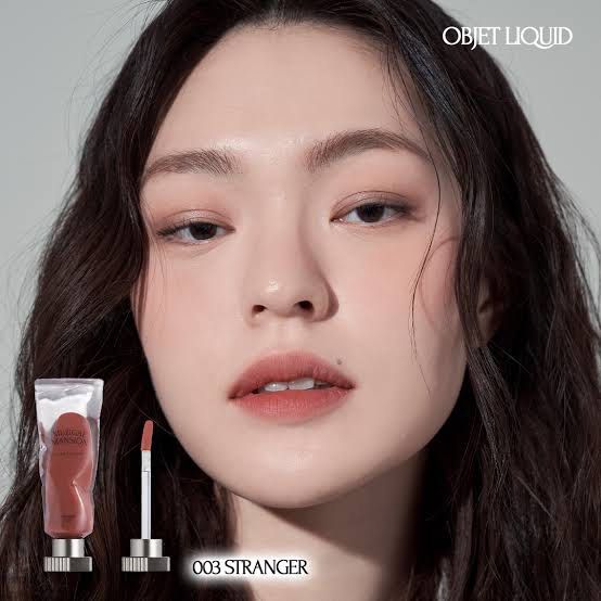 Muzigae Mansion Objet Liquid 003 Stranger (Category: Makeup) located in Manila. Submitted by poppymart0525 (Listing ID 1466937461, Image 2). Description: - Brand: Muzigae Mansion Objet Liquid - Shade: 003 Stranger (Nude Rose Brown) - Condition: Swatched once, practically full - Finish: Creamy texture that dries to a comfortable matte - Packaging: Unique transparent tube with sculptural cap - Authenticity: Bought recently from the official store.