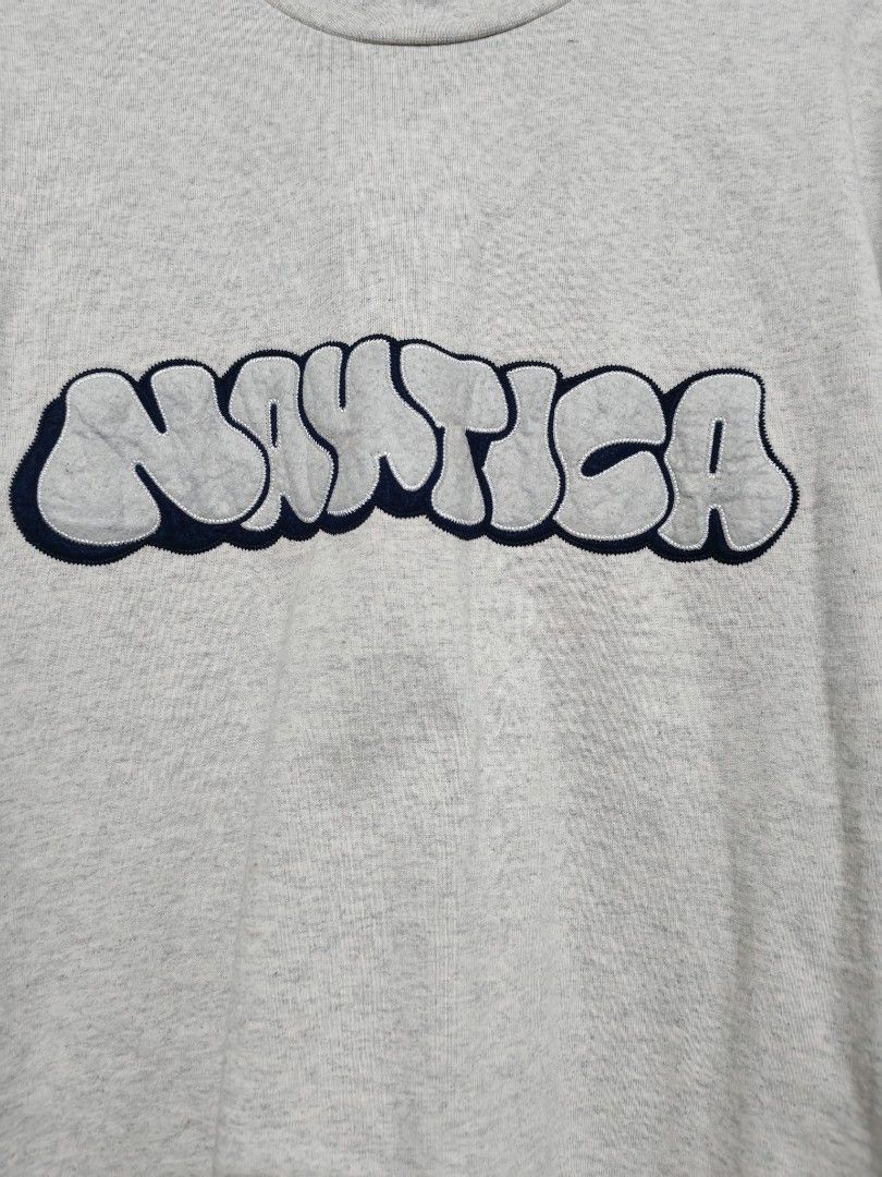 NAUTICA X STACKS TEE (Category: Activewear) located in Marikina City. Submitted by lucky.sushi (Listing ID 1466909296, Image 2). Description: NAUTICA X STACKS TEE SIZE SMALL FITS XL W24 X L29 EXCELLENT CONDITION NO ISSUE P1500.