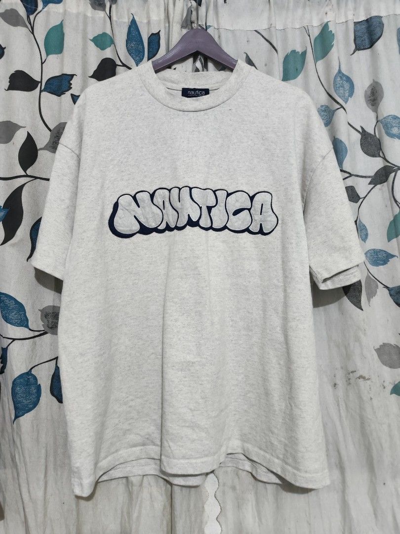 NAUTICA X STACKS TEE (Category: Activewear) located in Marikina City. Submitted by lucky.sushi (Listing ID 1466909296, Image 1). Description: NAUTICA X STACKS TEE SIZE SMALL FITS XL W24 X L29 EXCELLENT CONDITION NO ISSUE P1500.