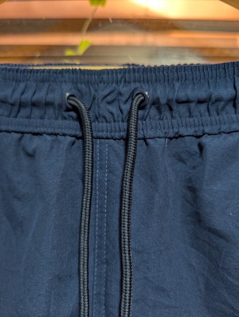 Navy Blue Casual Shorts with Drawstring and Pockets (Category: Shorts) located in Santa Maria. Submitted by mjgaragesale (Listing ID 1466909421, Image 3). Description: George Lightweight Navy Blue Walking Shorts ◉ Conditon 9.5/10 ◉ Size: Large on Tag ◉ Dimensions: W32-34 L16.5 ◉ Above the kee ◉ 2 side pockets 1 back pocket ◉ W/ draw strings ◉ 100% Polyester ◉ 100% legit/Original ◉ Ideal for casual wear, everyday activities Can also do meet up aro