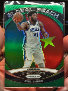 Nba Panini Select Joel Embiid Philadelphia 76ers Tectonic Prizm, 玩具收藏品 ...