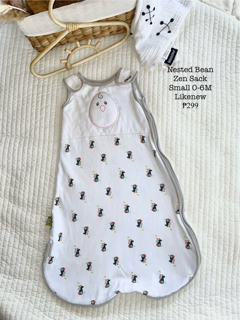 Nested Bean Sleepsack 0-6M (Category: Babies & Kids Fashion) located in Davao. Submitted by snuggleswaddle (Listing ID 1466864015, Image 1). Description: .