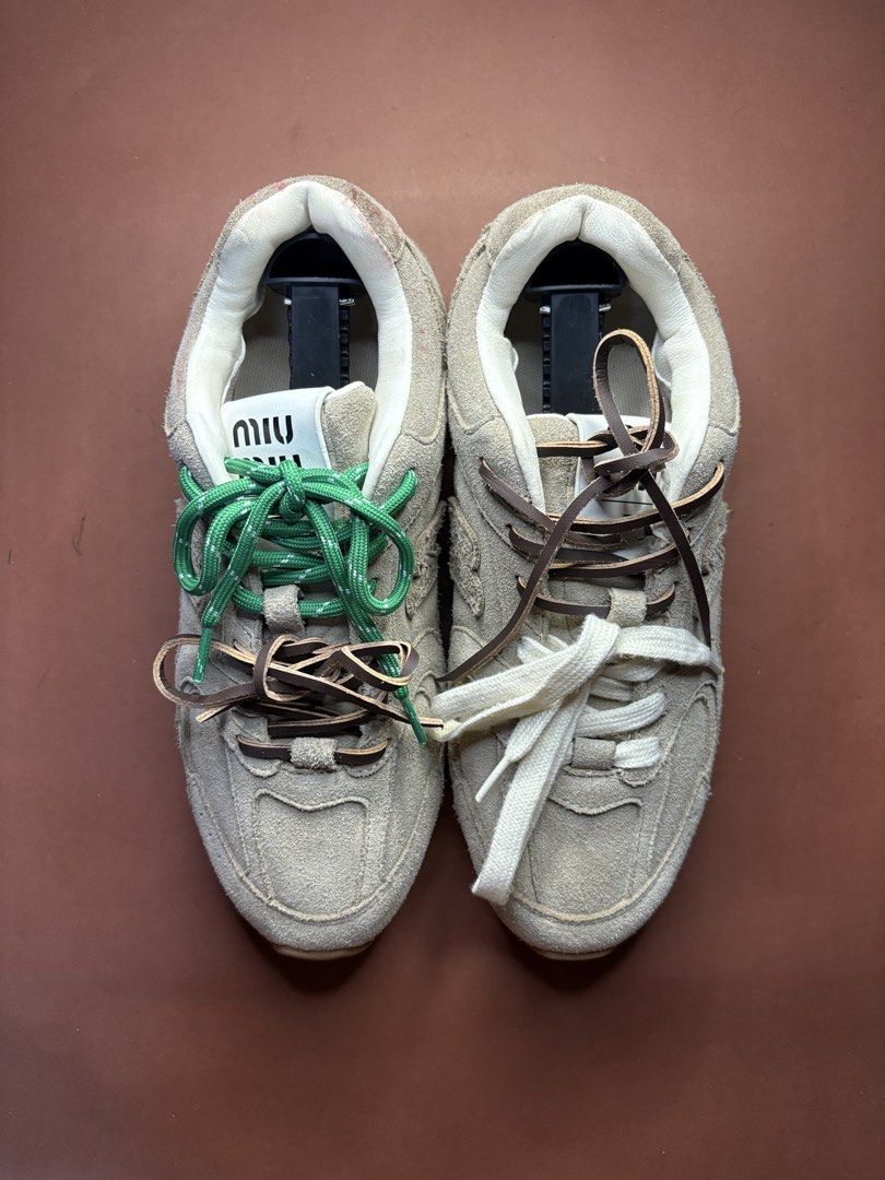 New Balance x miumiu (Category: Sneakers) located in Cagayan de Oro. Submitted by _kai.thrift (Listing ID 1466921903, Image 2). Description: .