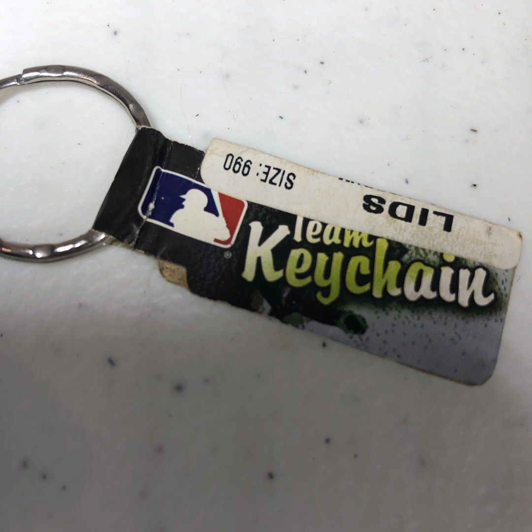 New York Yankees MLB Team Keychain Bear Lids (Category: Character Goods) located in Manila. Submitted by all.dressed.up (Listing ID 1466775315, Image 3). Description: Official New York Yankees bear keychain from Lids Color block design in gray and navy blue with interlocking NY logo Brand new with original store tag attached Perfect accessory for keys, bags, or as a gift for MLB fans Strictly no return, no exchange WYSIWYG .
