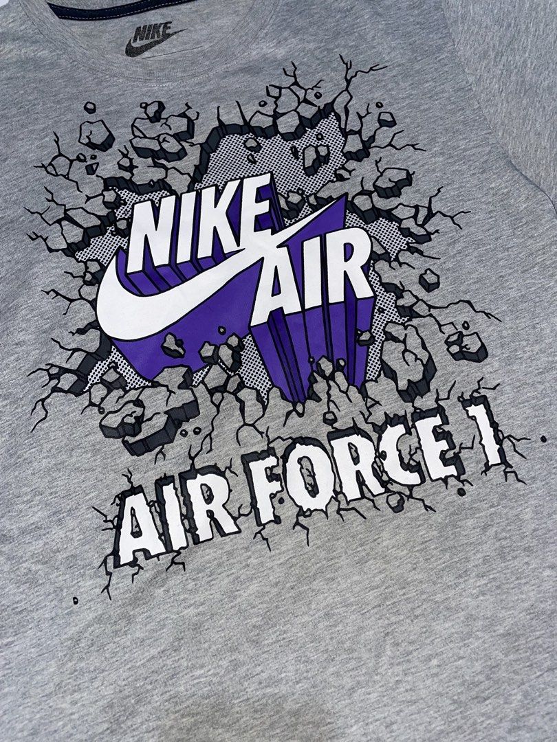 Nike Air Force 1 (Category: Tshirts & Polo Shirts ) located in Las Pinas. Submitted by rdcthriftedshop (Listing ID 1466804786, Image 2). Description: FREE SHIPPING FEE 📦 Nike Air Force 1 Size Large on tag Width: 19 Length: 28 Color rate: 10/10 Condition: As New Condition No Issue (Need to rewash).