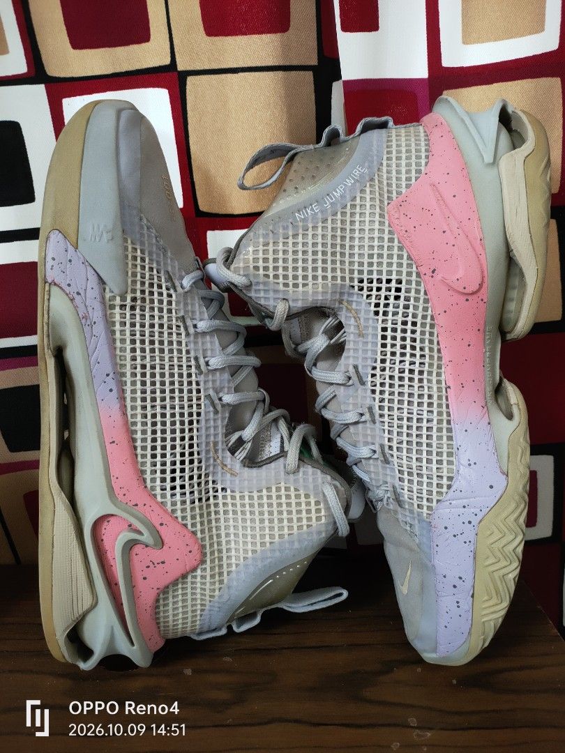 Nike Air Zoom GT Jump 1 Easter (Category: Sneakers) located in Naga. Submitted by yourbartender13 (Listing ID 1466846637, Image 3). Description: Nike Air Zoom GT Jump 1 Colorway: Easter Size: 9.5 US 43 EUR 2023 release Negotiable Rfs: decluttering, out of rotation Location: Naga City, Camarines Sur.