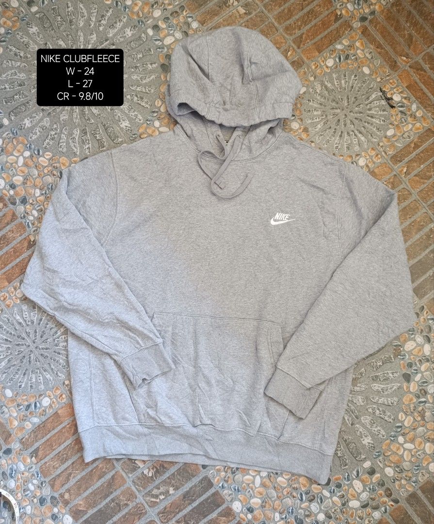 Nike Clubfleece Gray (Category: Hoodies) located in Bulacan. Submitted by moybilog (Listing ID 1466878642, Image 1). Description: .