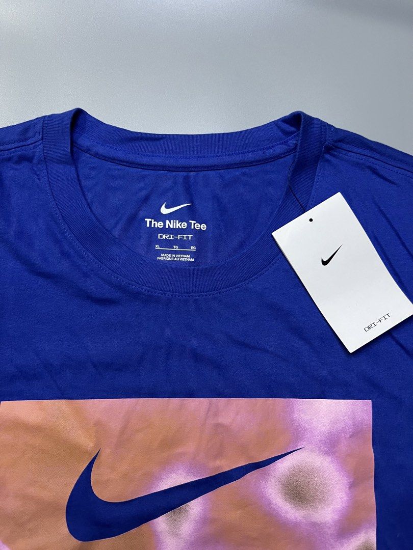 NIKE DRIFIT BLUE (Category: Tshirts & Polo Shirts ) located in Bacolod City. Submitted by bcdapparelshop (Listing ID 1464890925, Image 2). Description: NIKE DRIFIT BLUE BRANDNEW XL ON TAG 23x30.5 899+sf 📍NEGROS OCCIDENTAL.