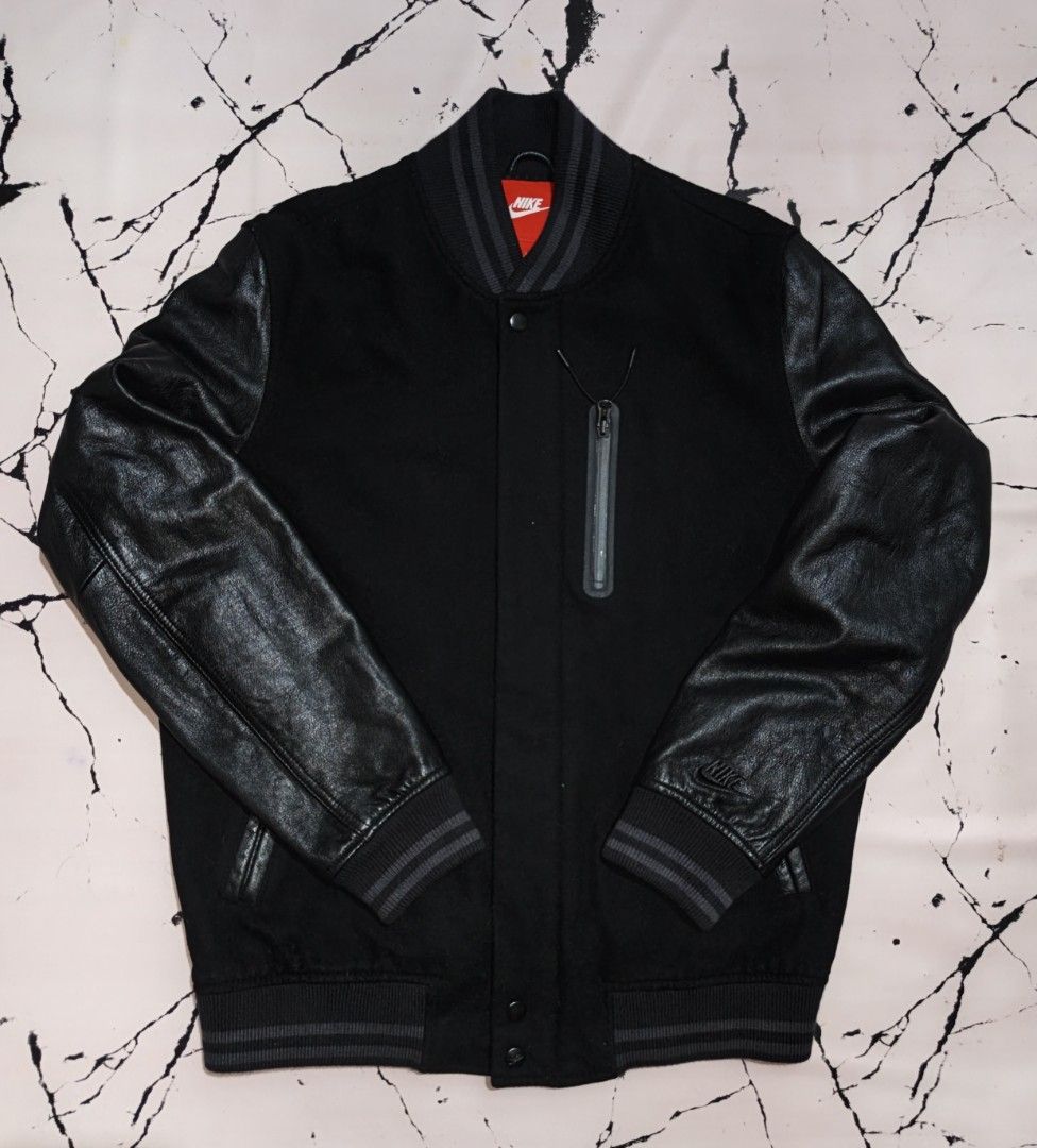 NIKE LAB DESTROYER LEATHER JACKET (Category: Coats, Jackets and Outerwear) located in Cebu City. Submitted by papart1993 (Listing ID 1466884951, Image 3). Description: NIKE LAB AUTHENTIC ORIG THE DESTROYER WOOL/ LEATHER JACKET CAN PASS AS NEW XL 23 W 28 L 📩 CEBU LOCATION .