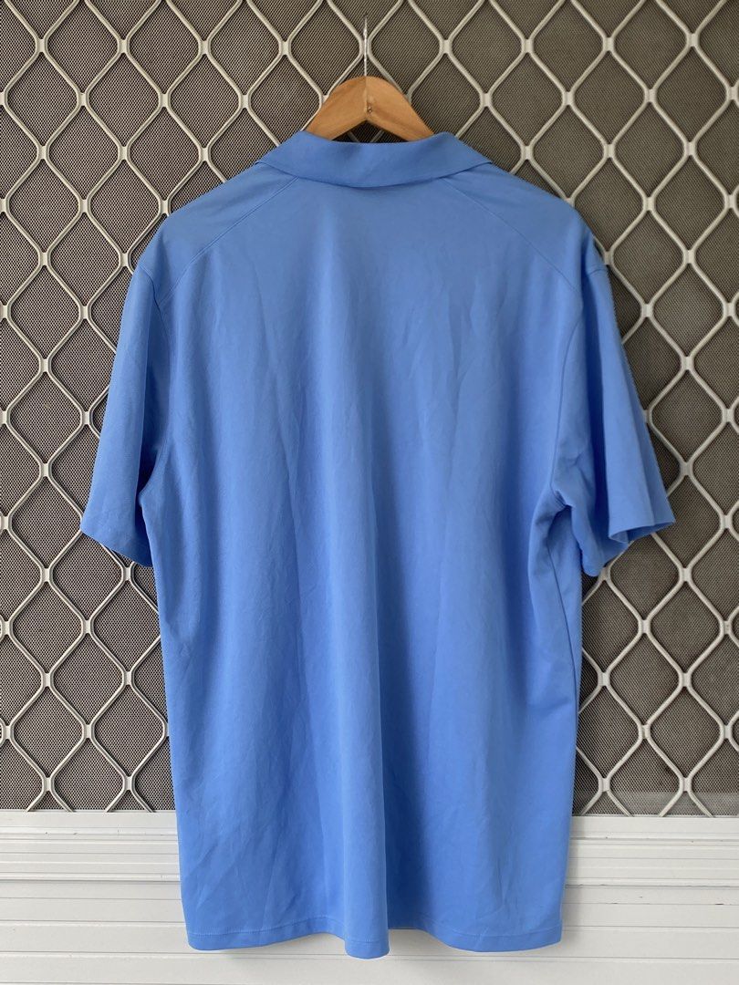 Nike PPG Drifit Polo Shirt (Category: Tshirts & Polo Shirts ) located in General Natividad. Submitted by lootsnijay (Listing ID 1466801751, Image 2). Description: fits XL Width: 24” Length: 30” Color rate: 9.5/10 Issue/s: Loose stitching & unnoticeable stain at the back (check the last 2 pictures) 📌washed 📌color may vary due to lighting 📌shipping via jnt/flash express.