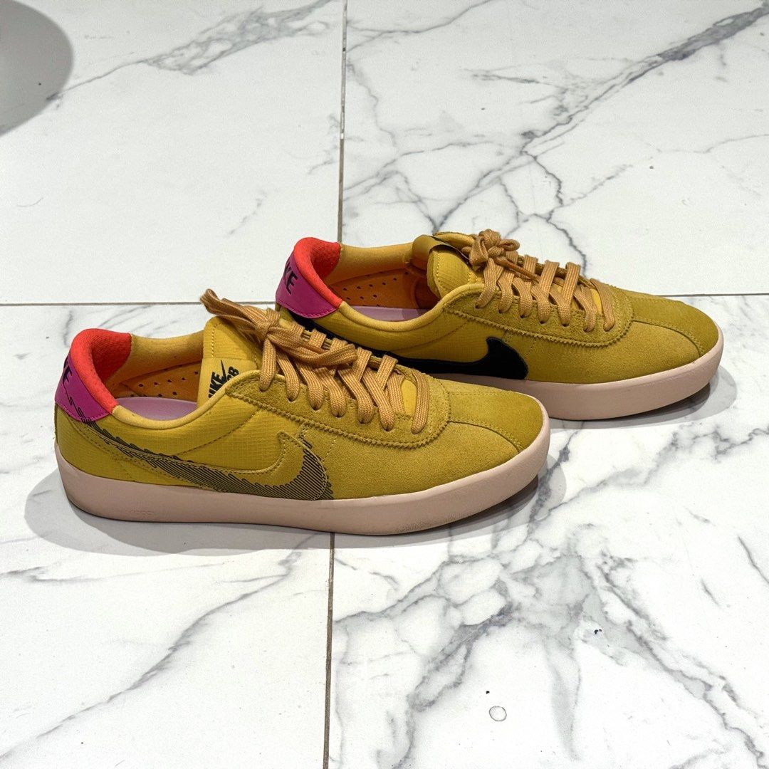 Nike SB Bruin React T Polen (Category: Sneakers) located in Quezon City. Submitted by helloimcharles (Listing ID 1466967066, Image 1). Description: - Used only once - Colorway: Pollen / Black – Pale Coral Check my profile for more size 8 pairs..