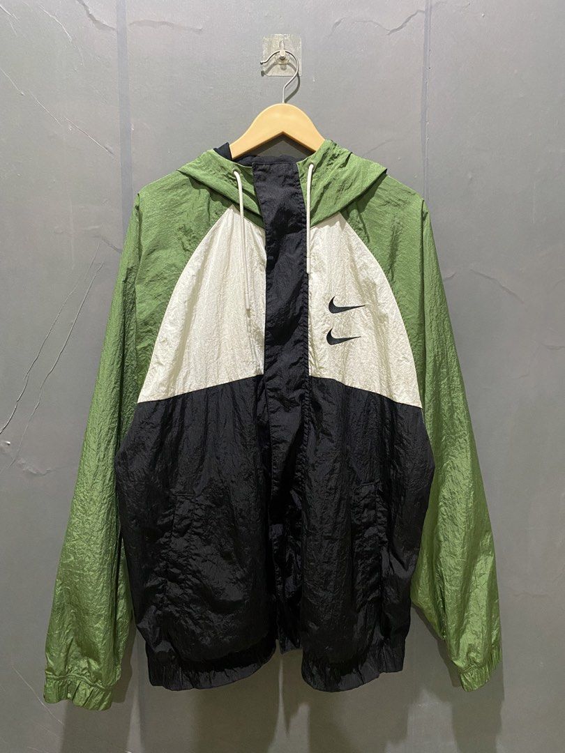 Nike Swoosh (Category: Coats, Jackets and Outerwear) located in Maramag. Submitted by beeboy.thriftgoods (Listing ID 1466879185, Image 2). Description: Nike Swoosh Size XL - XXL Dimes 26x29 .