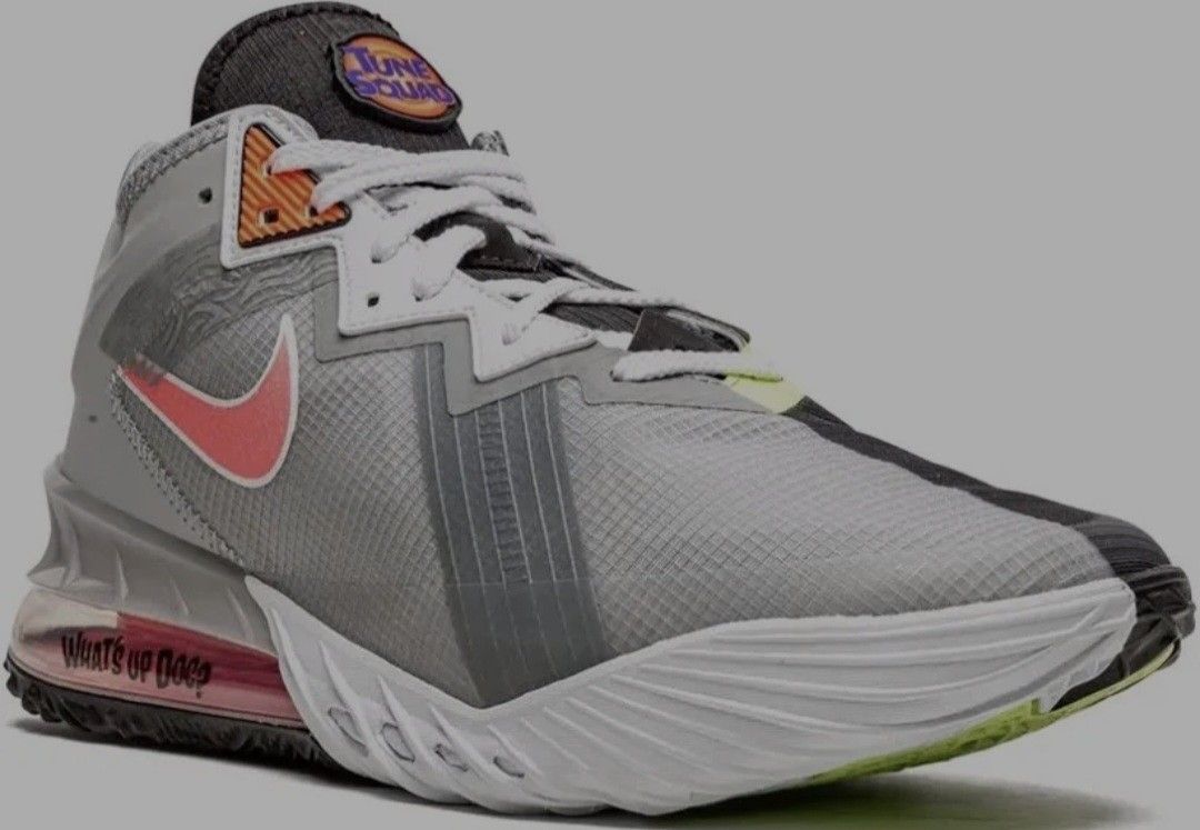 Nike x Space Jam Lebron 18 Low "Bugs Vs Marvin" sneakers (Category: Sneakers) located in Aguinaldo. Submitted by rhoullcla063142 (Listing ID 1466817724, Image 3). Description: NO COD Gcash transfer only buyer shoulder shipping Fee.