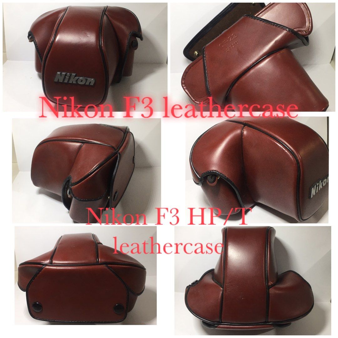Nikon F3 leathercase (Category: Cameras) located in Las Pinas. Submitted by film101 (Listing ID 1466854540, Image 1). Description: Nikon F3 leathercase Orig Cf-22 With no straps included Bought in HK.