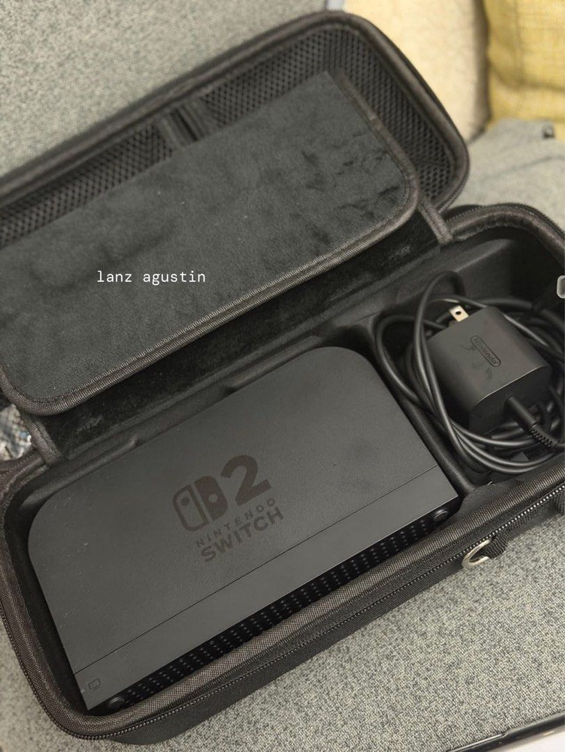 Nintendo Switch 2 Bundle with Case, Dock, and Games (Category: Nintendo) located in Manila. Submitted by hennessyy18 (Listing ID 1466930445, Image 3). Description: FOR SALE Baka may kakilala po kayong interested bumili ng Nintendo Switch 2 🎮 📌 Bought last June 2026 RFS: No time to game anymore, di na masyadong nagagamit. INCLUSIONS: 🎮 Nintendo Switch 2 Console With Complete Contents 🕹️ 2 Physical Cartridge Games: * NBA 2K26 * Pokémon Legends: