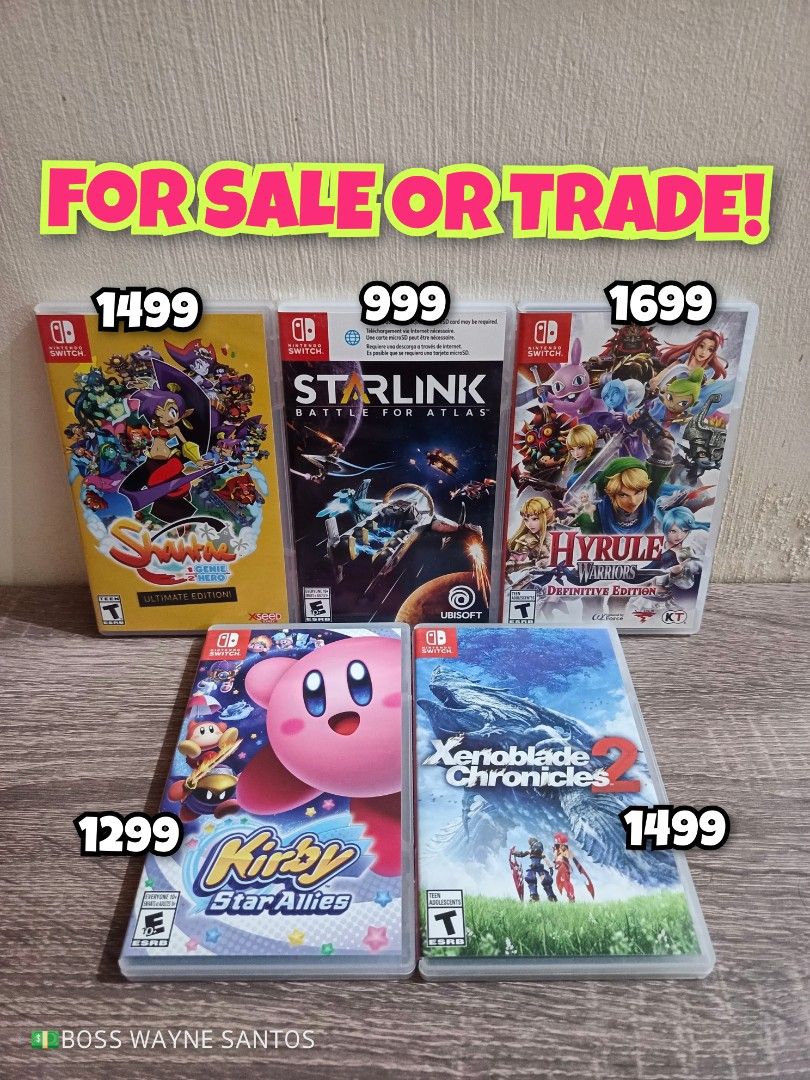 Nintendo Switch OLED Console Complete Original Accessories 9 digital Games Installed (Category: Nintendo) located in Marikina City. Submitted by waynewayne2 (Listing ID 1466776697, Image 2). Description: FOR SALE OR TRADE +cash Pampanga meetup Jnt, lbc or lalamove sa malayo 09760568942 NINTENDO SWITCH OLED -Good as new! Makinis -Complete original accesories -w/9 games installed for free Plants vs zombies Need for speed Dragonball fighter z Lego w