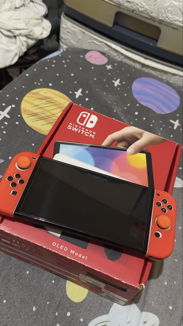 Nintendo Switch OLED Model Bundle with Games and Joy-Cons, Video Gaming ...