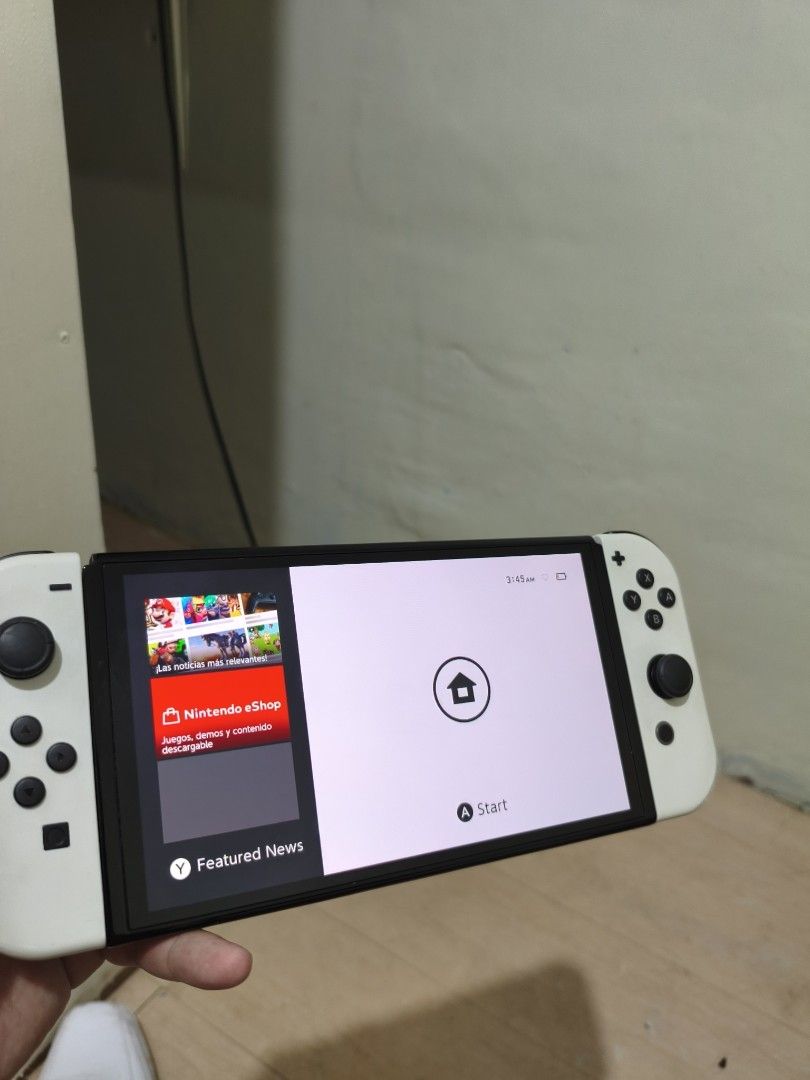 Nintendo Switch OLED Model White with 3 Games (Category: Nintendo) located in Quezon City. Submitted by oddearth-46c4c8 (Listing ID 1466874344, Image 2). Description: - Nintendo Switch OLED Console (White) in excellent, fully working condition - Crisp screen that powers on normally - Original dock included for TV gaming - Includes 3 physical game cartridges: Pokemon Legends Arceus, Monster Hunter Generations Ultimate, and Lego Marvel Super Heroes