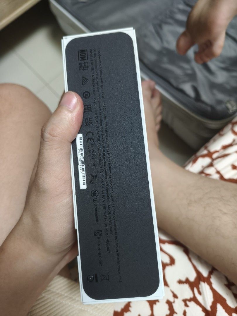 Nintendo Switch OLED Model White with 3 Games (Category: Nintendo) located in Quezon City. Submitted by oddearth-46c4c8 (Listing ID 1466874344, Image 3). Description: - Nintendo Switch OLED Console (White) in excellent, fully working condition - Crisp screen that powers on normally - Original dock included for TV gaming - Includes 3 physical game cartridges: Pokemon Legends Arceus, Monster Hunter Generations Ultimate, and Lego Marvel Super Heroes