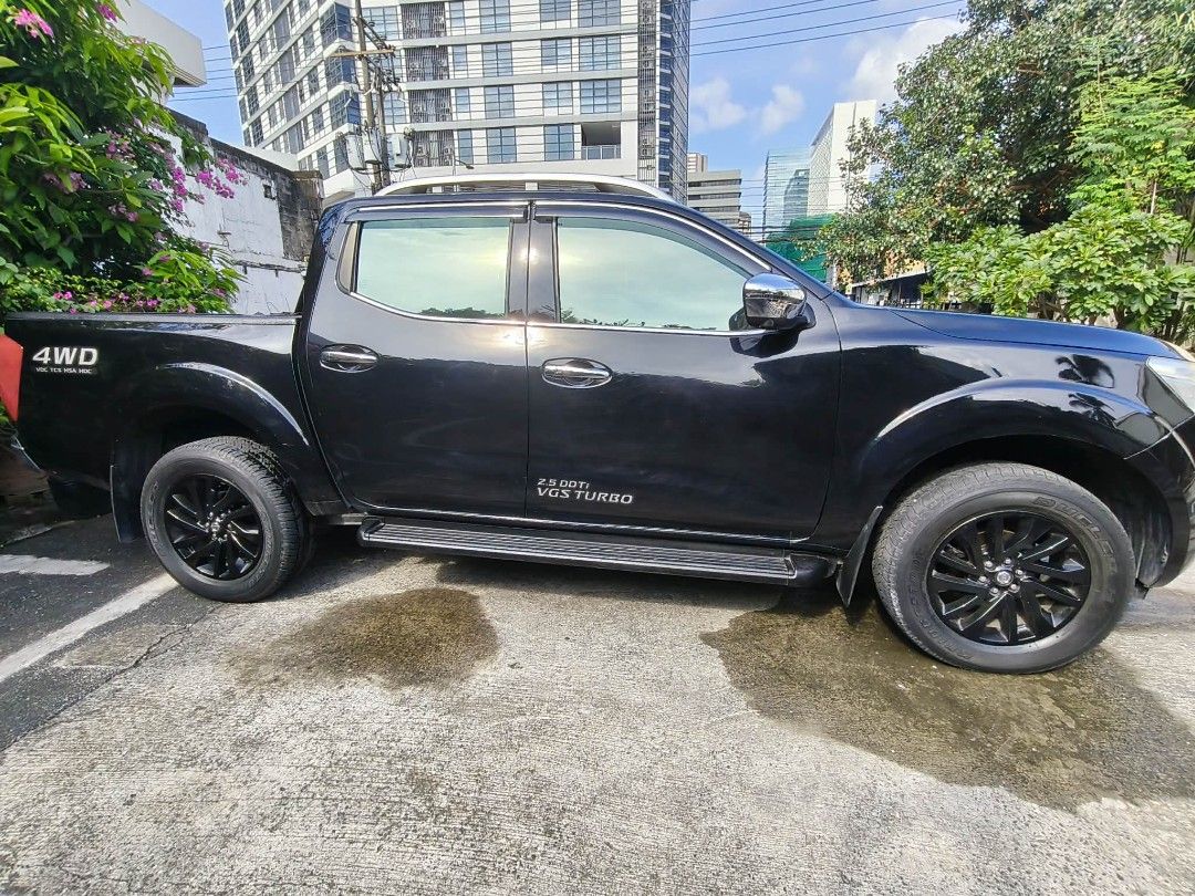 Nissan Navara 2019 4x4 VL Auto (Category: Used Cars) located in Mandaluyong City. Submitted by neil0613 (Listing ID 1466941521, Image 2). Description: FS: Nissan Navara 2019 4x4 VL Top of the line 90k+ ODO All power side mirror All power driver's seat Cruise Control 360 camera Rain Visor, Stepsil, All weather matting Location: Go Hotel Pioneer 800k Negotiable upon viewing pass sa barat Available for viewing by schedule Will take down post once so