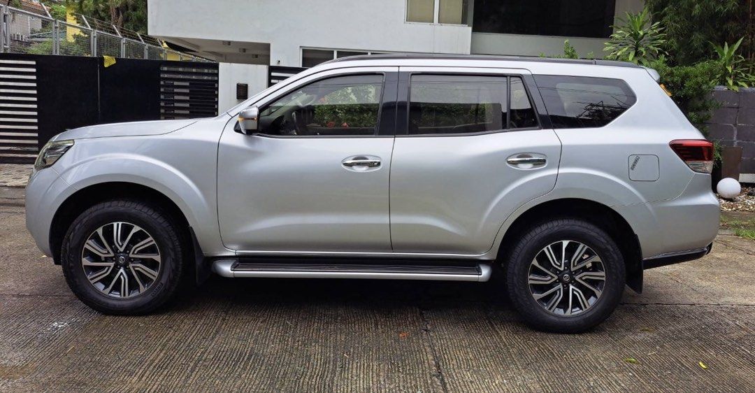 Nissan Terra VL 4x4 Auto (Category: Used Cars) located in Muntinlupa City. Submitted by Rsalg (Listing ID 1466879931, Image 3). Description: 2019 NISSAN TERRA VL 4x4 — TOP-OF-THE-LINE ₱1,060,000 60,000 km | Diesel | Automatic | 4x4 | 7-Seater | Silver Well-maintained Alabang unit with complete Nissan CASA service records. Selling a 2019 Nissan Terra VL 4x4, purchased brand new from Nissan Philippines in 2020. VEHICLE HIGHLIGHTS • Top-of-the-line 