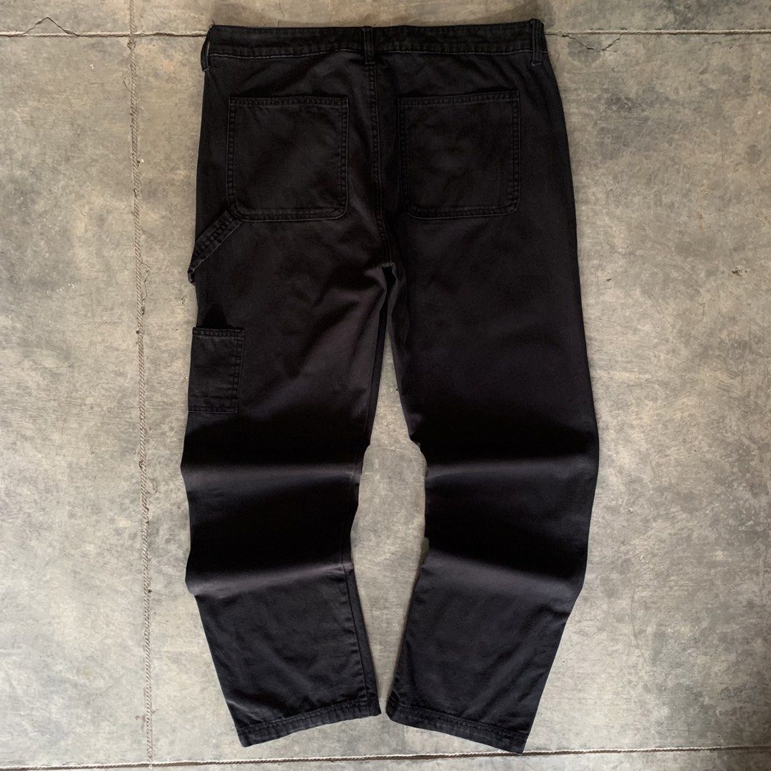 No Boundaries Double Knee Carpenter Pants (Category: Jeans) located in Tibiao. Submitted by notaveragethrift (Listing ID 1466795760, Image 3). Description: Waist - 35-36 Length- 40 Thighs- 13 Leg opening - 8 CR- 9.7/10 or better Excellent Condition Already washed,ready to wear✅ No issue.