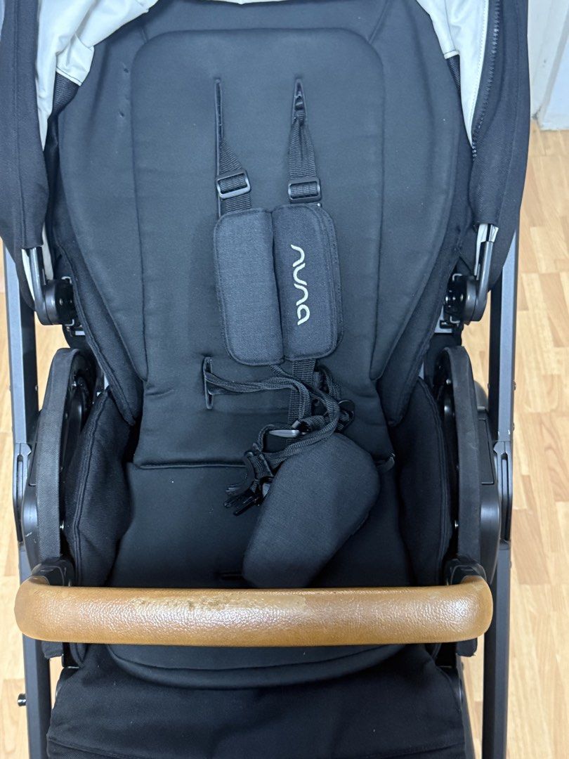 Nuna Mixx Stroller - Full recline (Category: Strollers) located in Mandaluyong City. Submitted by kai.gt (Listing ID 1466792454, Image 3). Description: - New shoulder pads - Suitable from birth up to 50lbs - Features full recline - Quick and easy fold - Very clean and well-maintained - Perfect for daily use and travel Has some dents/signs of usage No fadings Orig price around 60k Rfs. Bought a new stroller.